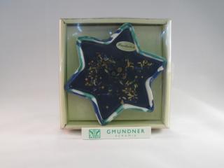 Gmundner Keramik-Schale/Stern Form-A 14 im Geschenkkarton